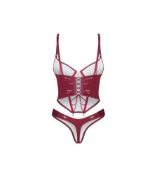 Redya Corset et string rouge